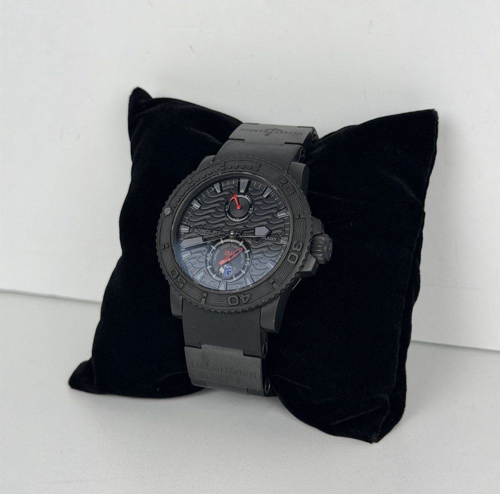 Ulysse Nardin Maxi Marine Diver Black Ocean 263-38 Black Band 43mm