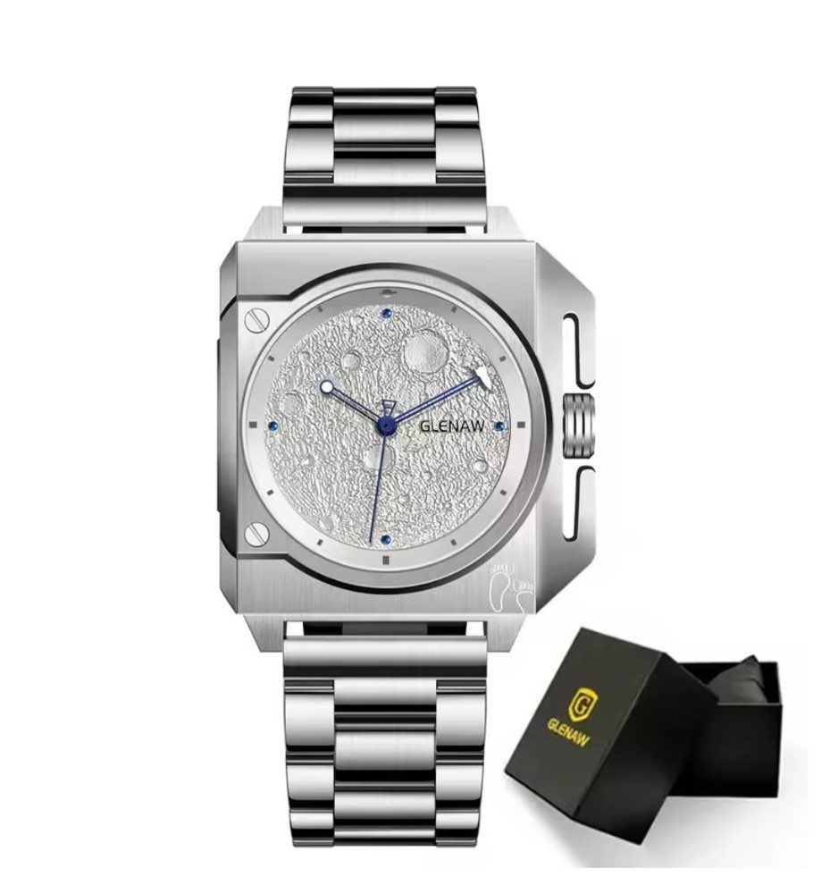2026 GLENAW 43mm Luxury Mechanical Noctilucent Waterproof Automatic Men Watch