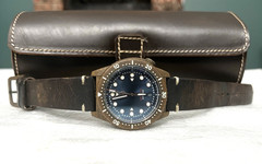 Zelos MAKO (V1) 500M Bronze Midnight Blue Automatic Diver 40mm Watch – VERY GOOD