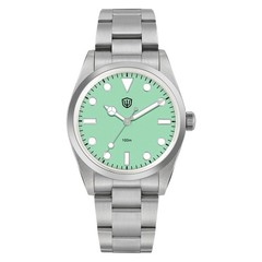 WD1016 VH31 Sweep Quartz Watch – Men Watches 37mm Dial Stainless Steel Wristw…