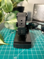“Crimson Code” Custom Casio Calculator Watch CA53W-1