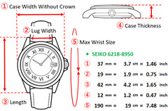 1966 [N MINT] Vintage SEIKO Seikomatic 6218-8950 37mm Silver 35J AT Men’s Watch