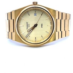 TISSOT PRX 40mm Gold dial Men’s quartz watch T137.410.33.021.00
