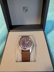 Oris Big Crown Pointer Date Maroon Dial Automatic