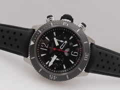 JAEGER-LECOULTRE MASTER COMPRESSOR DIVING NAVY GMT Q178T470 + PAPERS 2015 WATCH