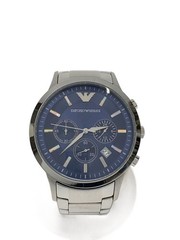 EMPORIO ARMANI AR-2448 Navy Dial Quartz Watch Mint JAPAN