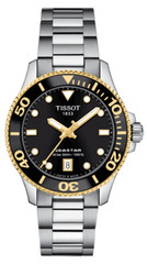 NEW TISSOT T1202102105100 SEASTAR 1000 36MM QUARTZ STEEL T120.210.21.051.00