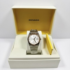 Movado Bold Quest 3600972 White Dial Two Tone Unisex Watch