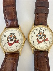 Mix Lot of 8 VTG Cartoon Character Wristwatch Untested SOLD AS IS Disney Etc