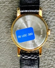 1990s KODAK Olympic Official Sponsor Working Watch Leather Band New Battery