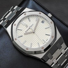 Audemars Piguet Royal Oak 15500ST White Dial 41mm with Box
