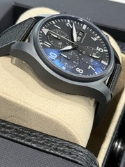 IWC Pilot’s Chronograph 41 Top Gun IW388106 Black Dial 41MM Men’s Full Set 2026