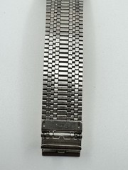 Vintage 1970s Seiko A134-5000 Gold Tone Digital Quartz LCD Alarm Watch