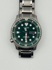 Citizen Promaster Titanium Automatic NY0100-50X Green Dial