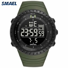 SMAEL Men Digital Watch Fashion Chronograph Sport Watches Boys LED Wristwatch