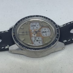 VINTAGE YEMA RALLYGRAF SUPER 606737 “Formica” CHRONOGRAPH MANUAL WIND 39MM