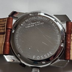 Fossil Big Tic rare watch mens – brilliant animation – new batteries, with box