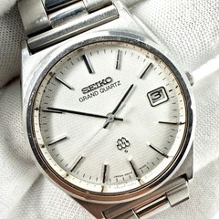 New Battery Working SEIKO Grand Quartz 9942 8000 Wristwatch