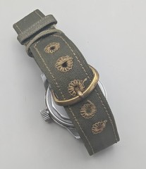 Vintage Bulova A17A Navigator Military Watch MIL-W-6433A Runs 32mm