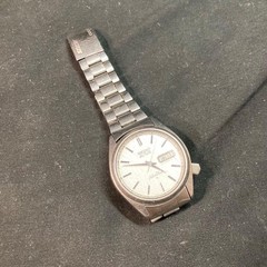 Showa retro Seiko Actus silver wave automatic wristwatch 6306 8000