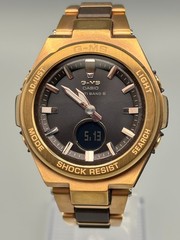 CASIO G-MS MSG-W200CG Solar Radio Black Dial Women’s Watch Working