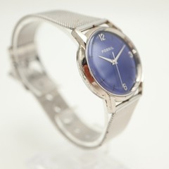 Vintage Fossil Mood Watch Unisex 31mm Watch Stainless Mesh JR-7704 w New Battery