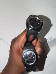 Gucci YA137101 Men’s Black Watch