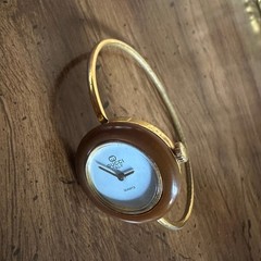 Vintage Gucci Interchangeable Bezel Bangle Watch