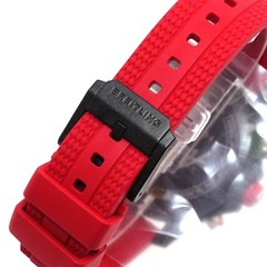 AUTH BREITLING WATCH ENDURANCE PRO X83310 CHRONOGRAPH QUARTZ BLACK RED MEN’S F/S