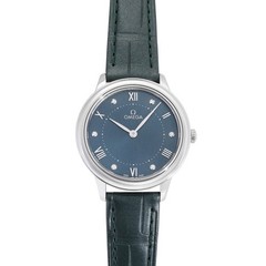 Omega De Ville 434.13.30.60.60.001 Stainless Steel 30.0mm Green Dial #YKW926
