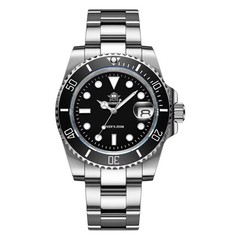 Stainless Steel Ceramic Bezel Men’s 200M Diver Watch Quartz Miyota 2115