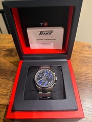 Tissot PR 100 40mm Chronograph Blue Men’s Watch – T150.417.11.041.00