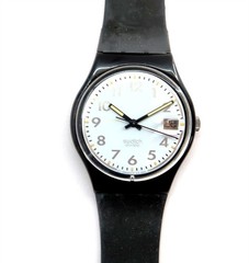 NEW Swatch Watch FIXING GB413 with Case & Papers 1992 NOS Gents VINTAGE