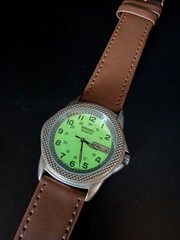 Vintage 1996 Seiko Quartz Field Watch 7N43-6B20 New Crystal,Strap