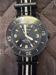 Blancpain x Swatch Scuba Fifty Fathoms Ocean of Storms Auto Date 42.3mm