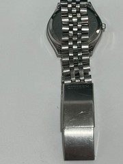 Citizen Quartz Day Date Vintage Men’s Watch Octagonal Case Gray Dial Japan