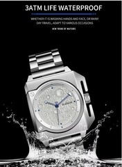 2026 GLENAW 43mm Luxury Mechanical Noctilucent Waterproof Automatic Men Watch