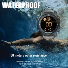 New Smart Watch Sport Tactical Waterproof Outdoor Digital Barometer Wristwatch