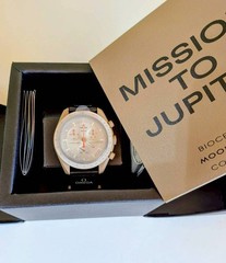 OMEGA x Swatch MoonSwatch Mission to Jupiter Box Papers