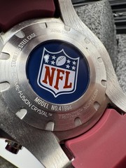Invicta (41994) NFL Washington Chronograph with Burgundy Silicone Strap 52mm
