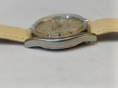 HMT BAHADUR 17 JEWELS WINDING TEXTURE LIGHT BROWN DIAL 0231 INDIA MEN’S WORKING