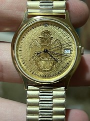 Hamilton 9812 Masonic Watch 32nd Degree Double Headed Eagle Scottish Rite