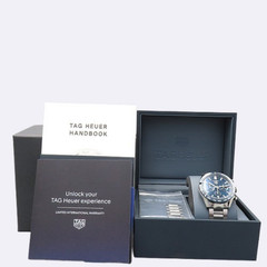 TAG Heuer Carrera Heuer 02 Chronograph CBN2A1A.BA0643 Blue Dial 44mm Automatic
