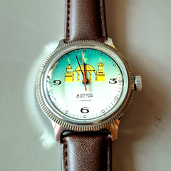 Vostok Mosque Vintage Soviet Watch USSR Mechanical 2409 17 Jewels