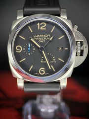 Panerai Luminor 1950 3 Days GMT PAM01321 – Box & Papers – 3 Straps