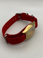 Betty Boop Character Watch in Valentine Heart Tin New Battery New NATO Red Strap