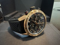 TAG Heuer Carrera Heuer 01 Auto Chronograph Skeleton 45mm Box Papers