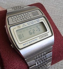 Vintage Seiko C359 Calculator Watch