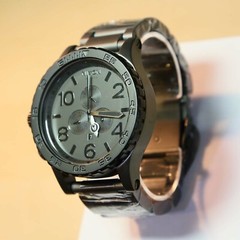 NEW Authentic NIXON Watch Mens 51-30 CHRONO Gunmetal A0831062 GIFT FAST SHIPPING