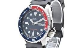 [N MINT] SEIKO SKX009 7S26-0020 Pepsi 200m Diver’s Automatic Men’s Watch JAPAN
